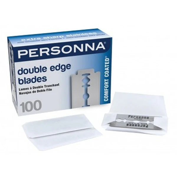 Personna Double Edge Comfort Coated Blades - 100 count