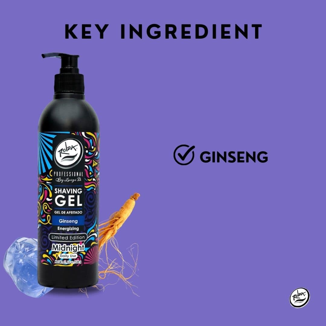 Rolda - Midnight Ginseng Shaving Gel