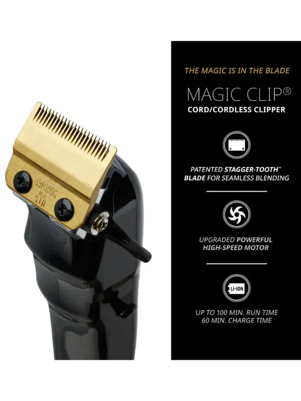 Wahl Black Cordless Magic Clip