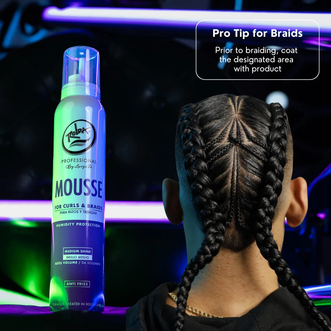 Rolda - Hair Mousse for Curly Hair & Braids