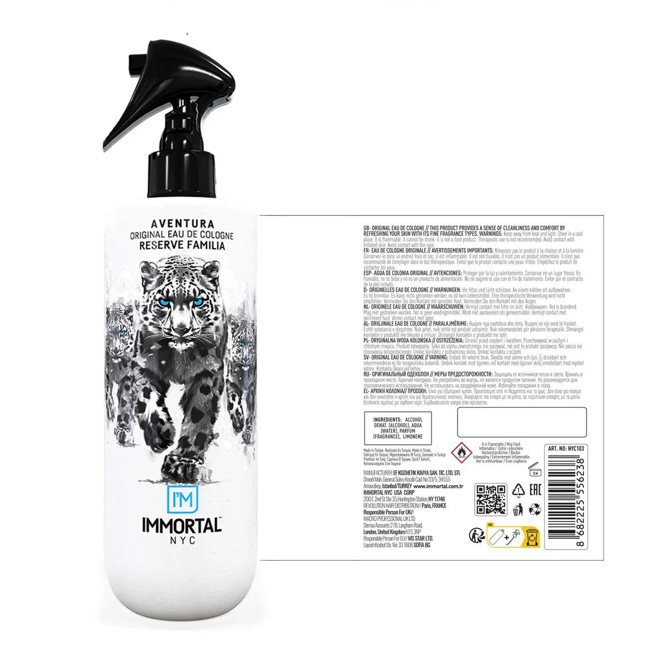 Immortal NYC Reserve Colognes AVENTURA