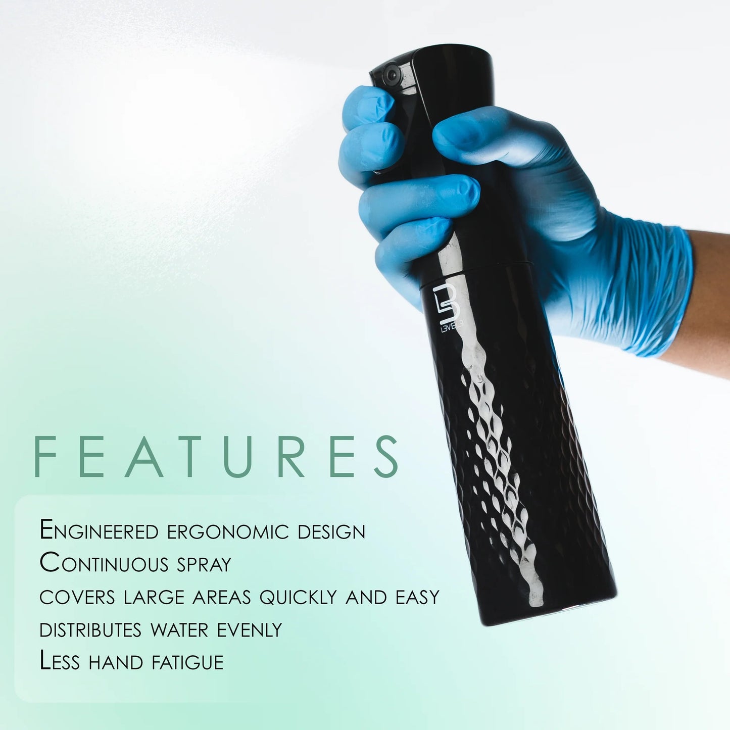 L3VEL 3 - Beveled Spray Bottle