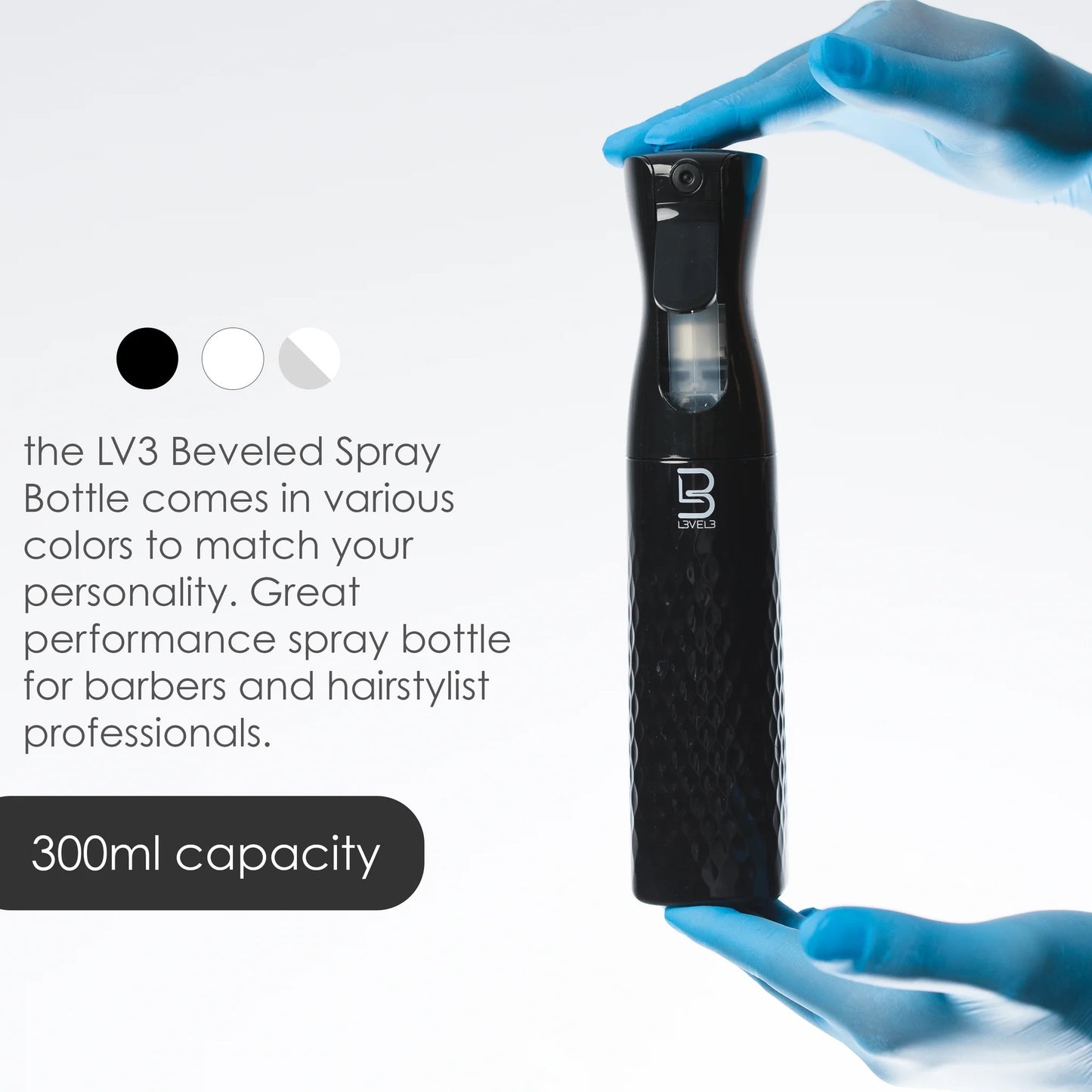 L3VEL 3 - Beveled Spray Bottle