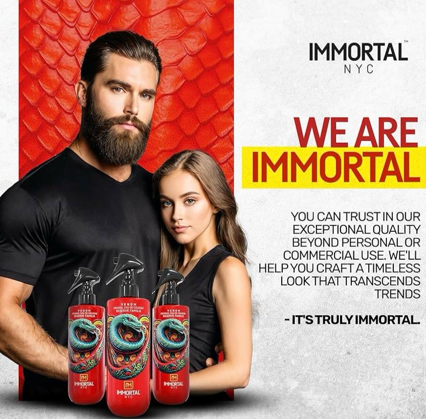 Immortal NYC Reserve Colognes VENOM
