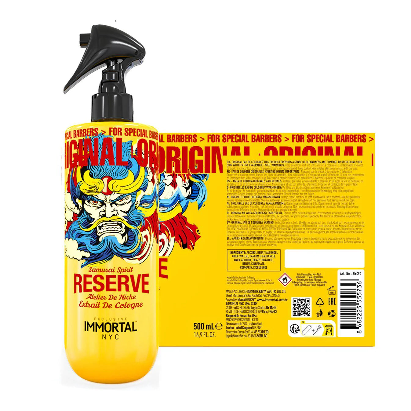 Immortal NYC Reserve Colognes SAMURAI