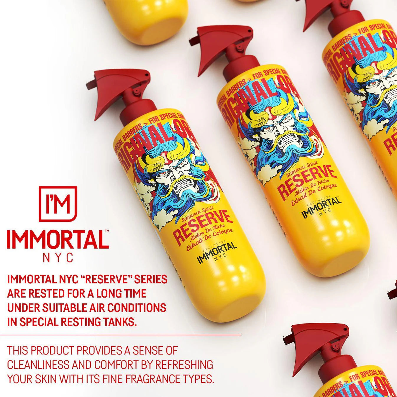 Immortal NYC Reserve Colognes SAMURAI