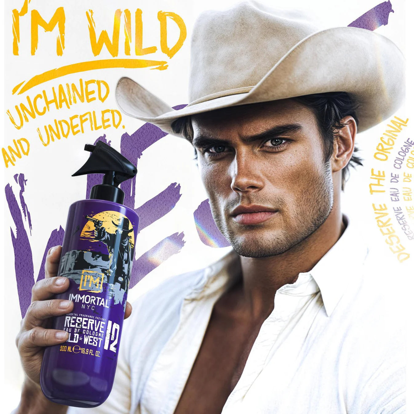 Immortal NYC Reserve Colognes WILD WEST